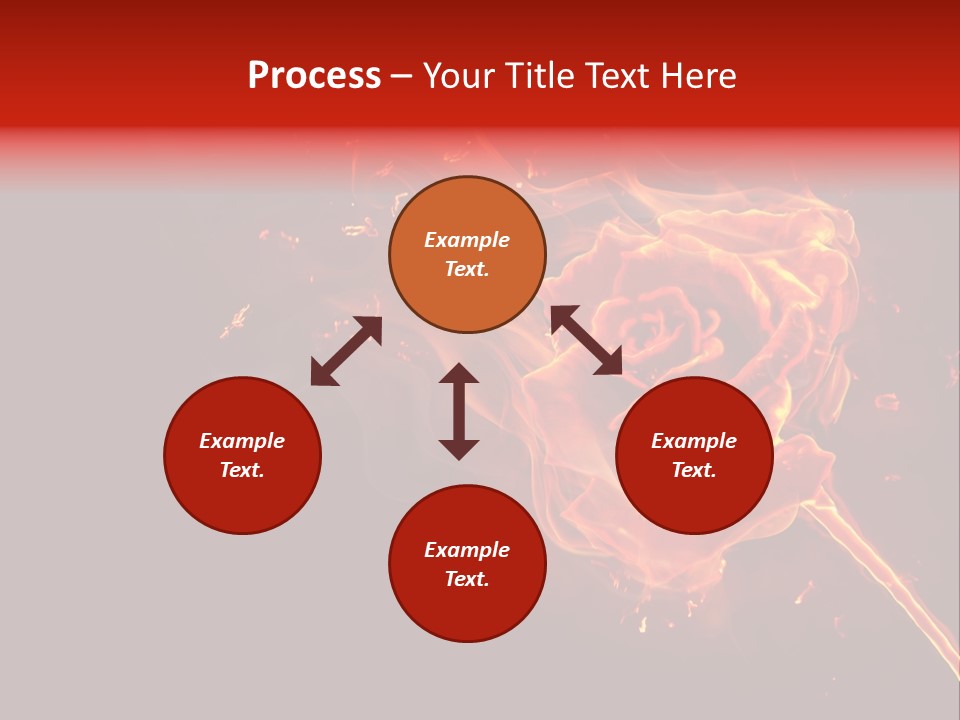 Black Shape Idyllic PowerPoint Template