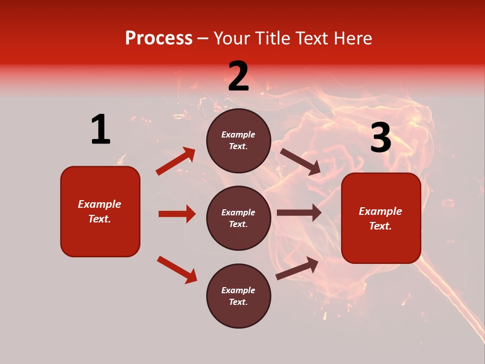 Black Shape Idyllic PowerPoint Template