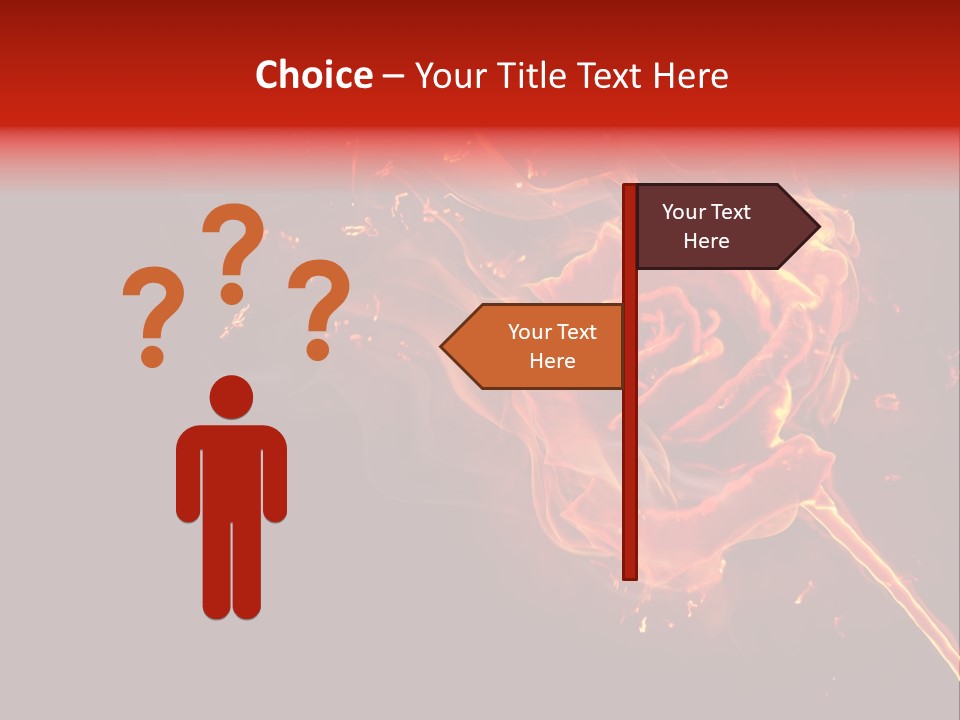 Black Shape Idyllic PowerPoint Template