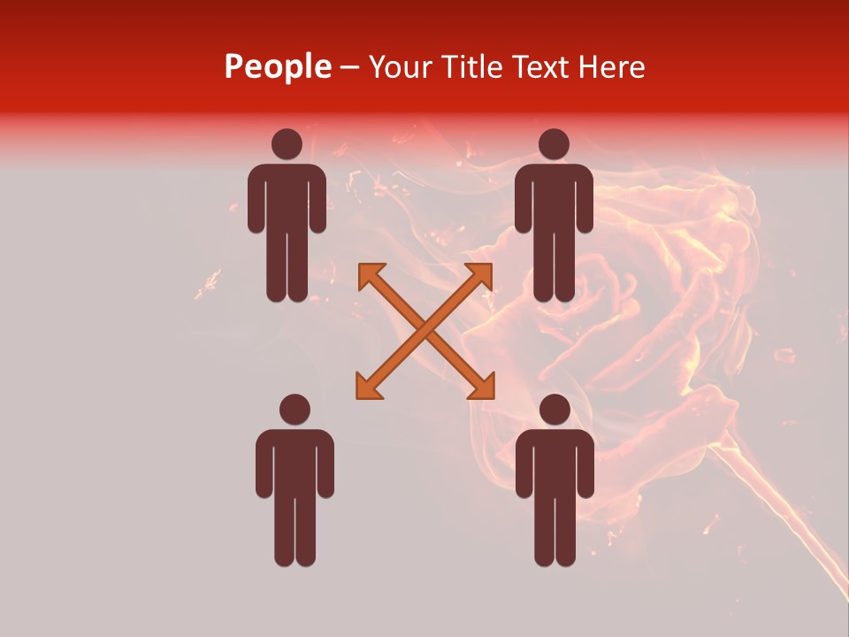 Black Shape Idyllic PowerPoint Template