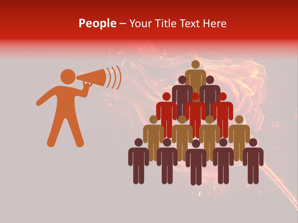 Black Shape Idyllic PowerPoint Template