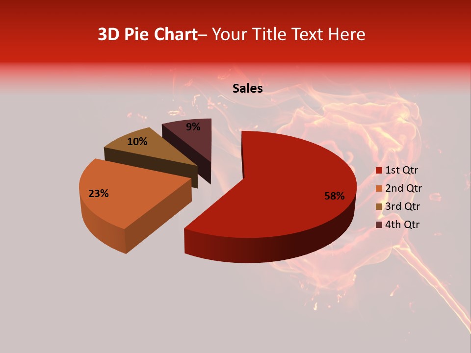 Black Shape Idyllic PowerPoint Template