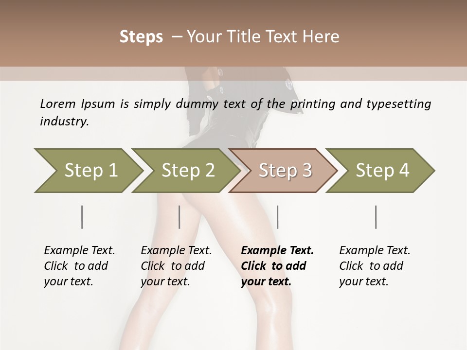 Sensuality Lifestyle Erotic PowerPoint Template