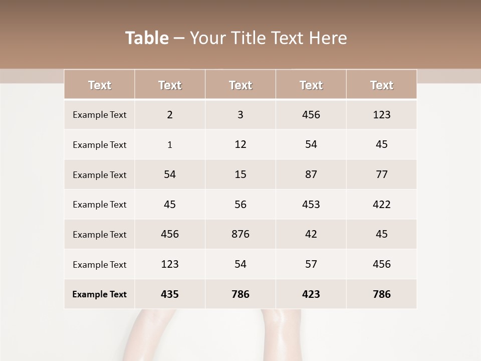 Sensuality Lifestyle Erotic PowerPoint Template