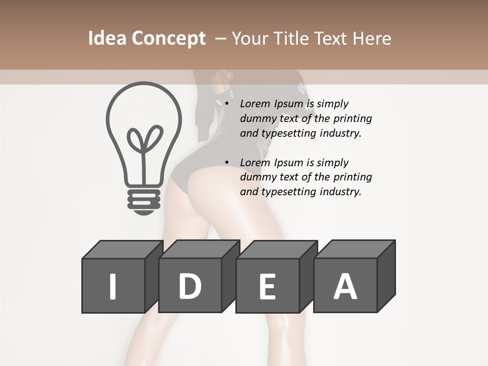 Sensuality Lifestyle Erotic PowerPoint Template