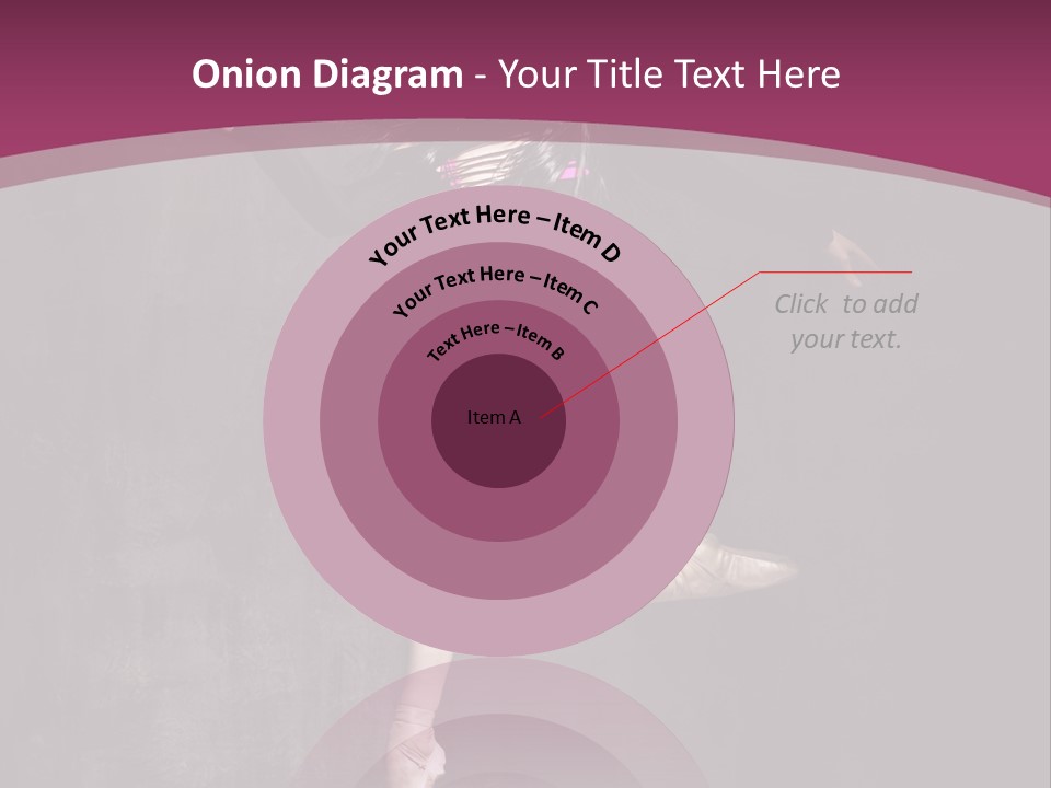 Fitness Elegance Girl PowerPoint Template