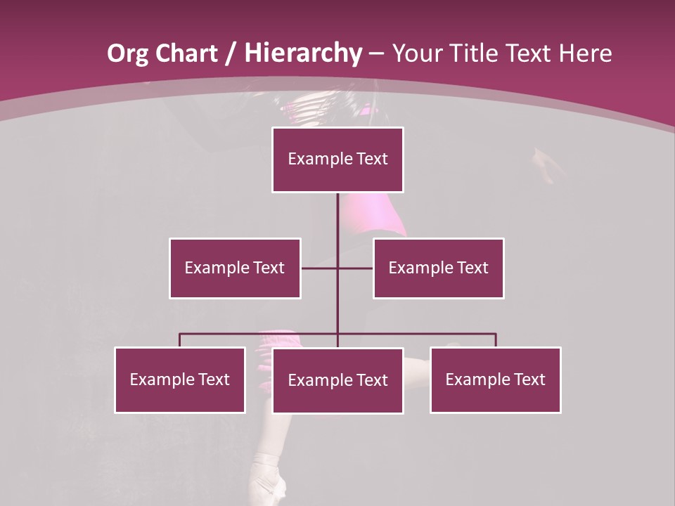 Fitness Elegance Girl PowerPoint Template