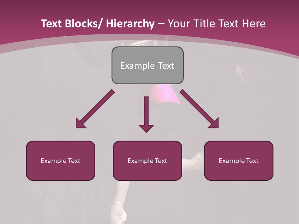 Fitness Elegance Girl PowerPoint Template