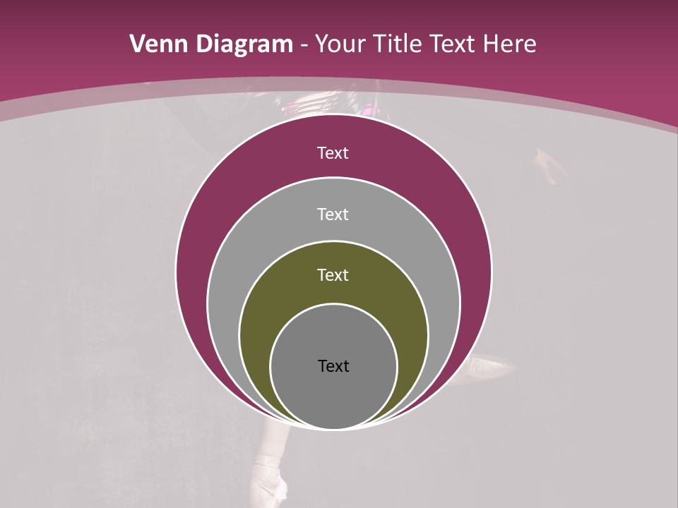 Fitness Elegance Girl PowerPoint Template