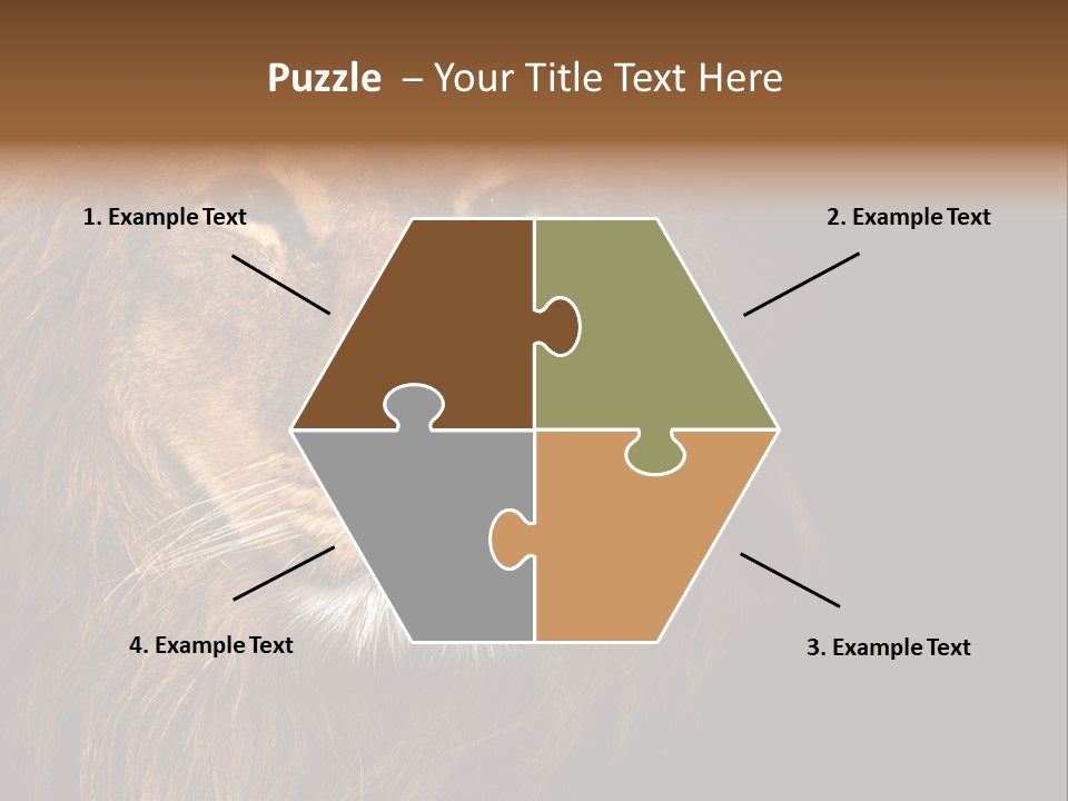 Cat Background King PowerPoint Template