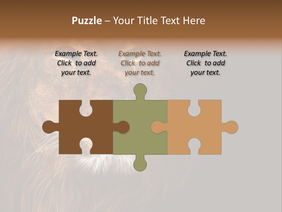 Cat Background King PowerPoint Template