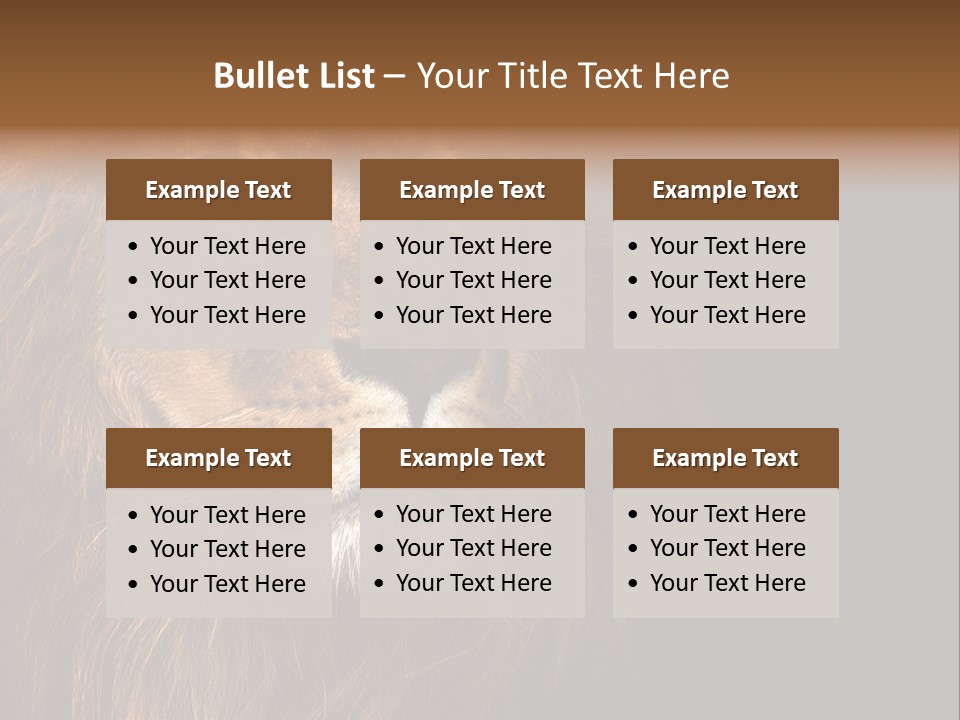 Cat Background King PowerPoint Template