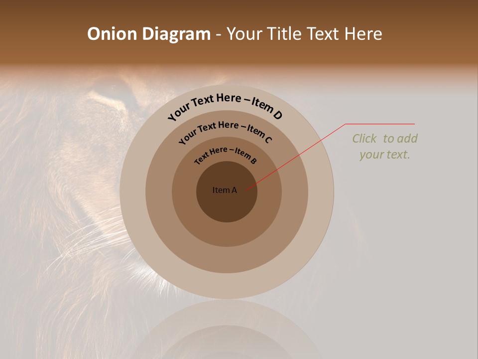 Cat Background King PowerPoint Template