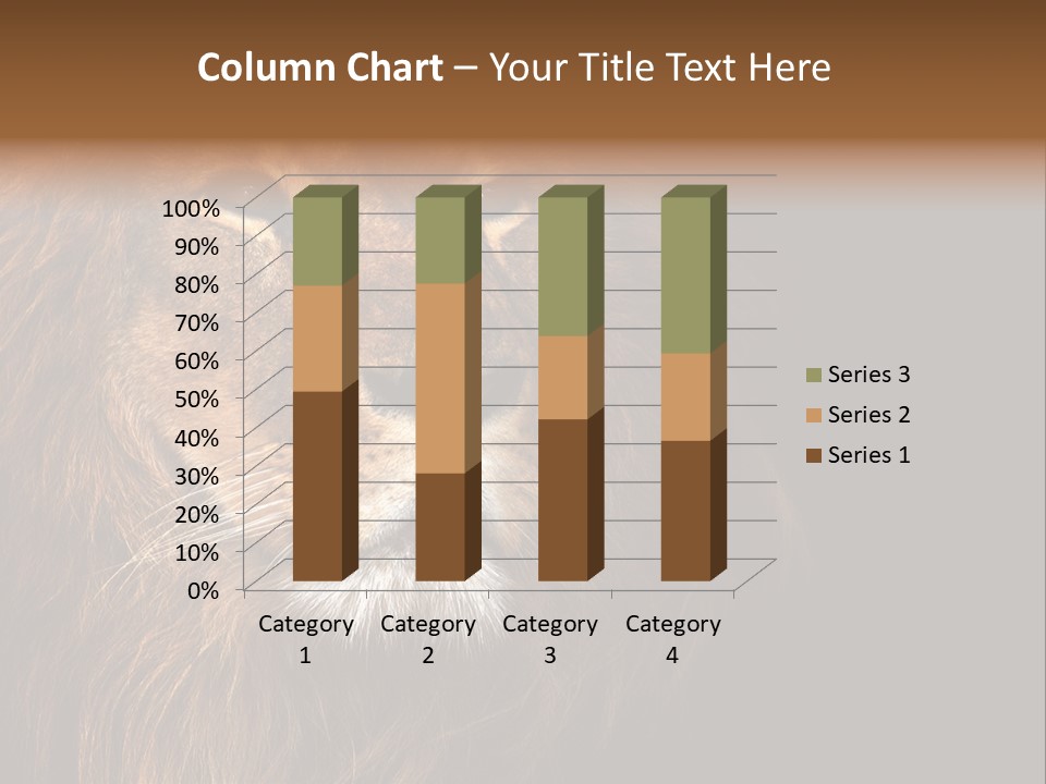 Cat Background King PowerPoint Template