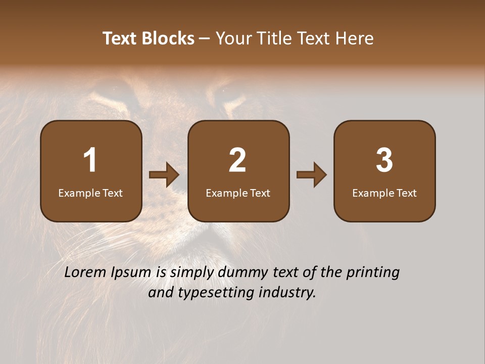 Cat Background King PowerPoint Template