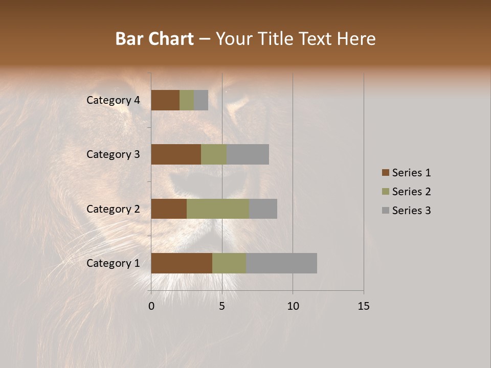 Cat Background King PowerPoint Template