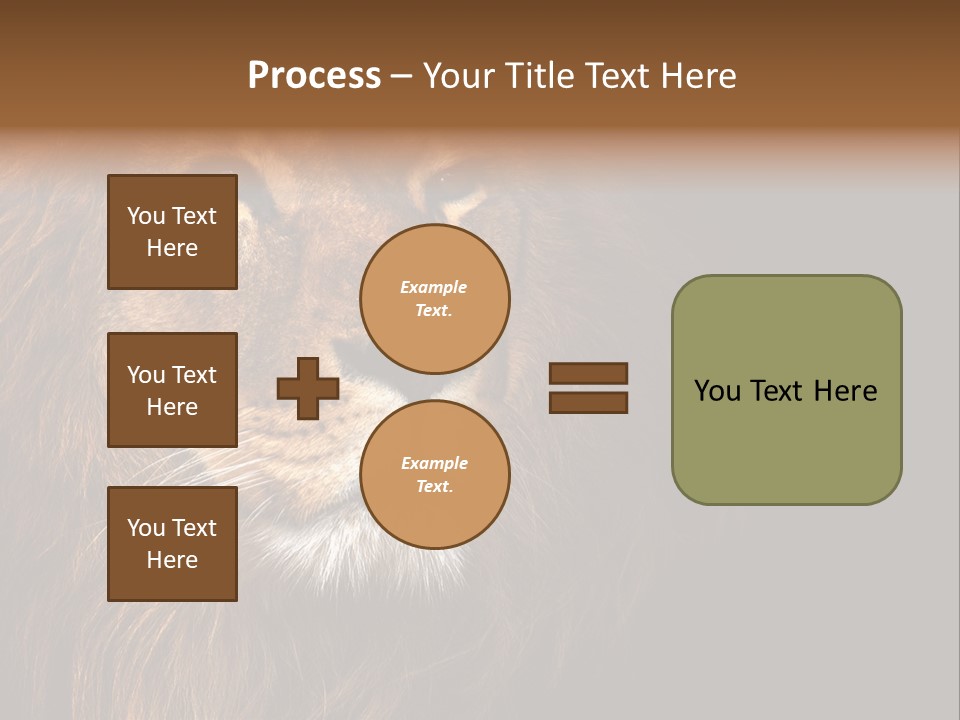 Cat Background King PowerPoint Template