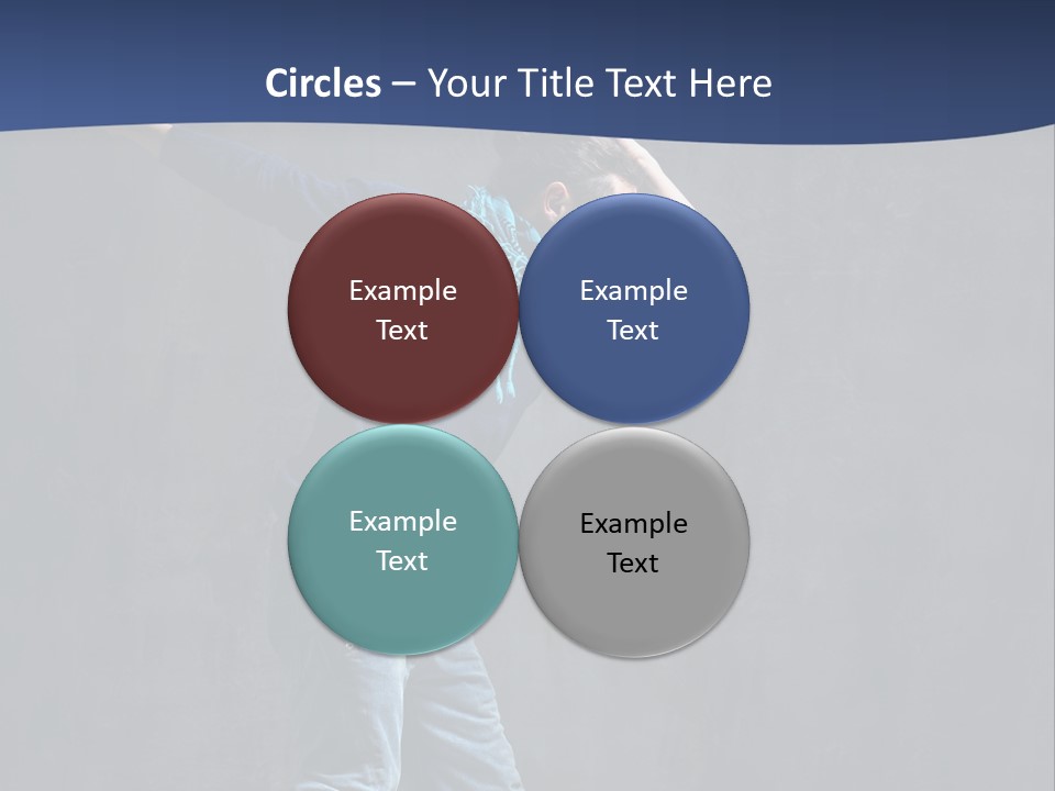 Fitness Balance Hiphop PowerPoint Template