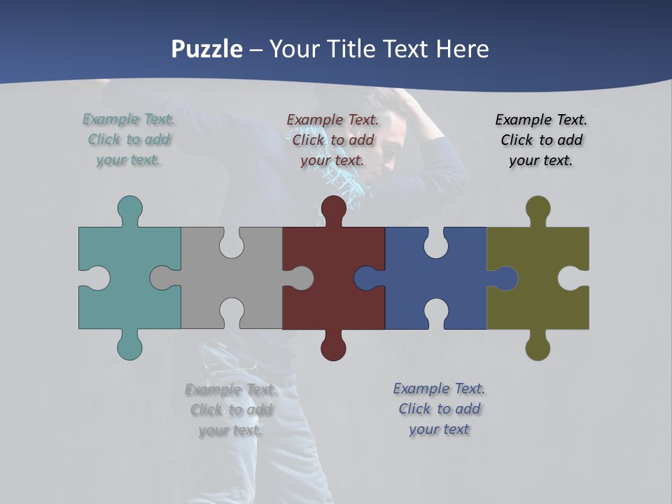 Fitness Balance Hiphop PowerPoint Template