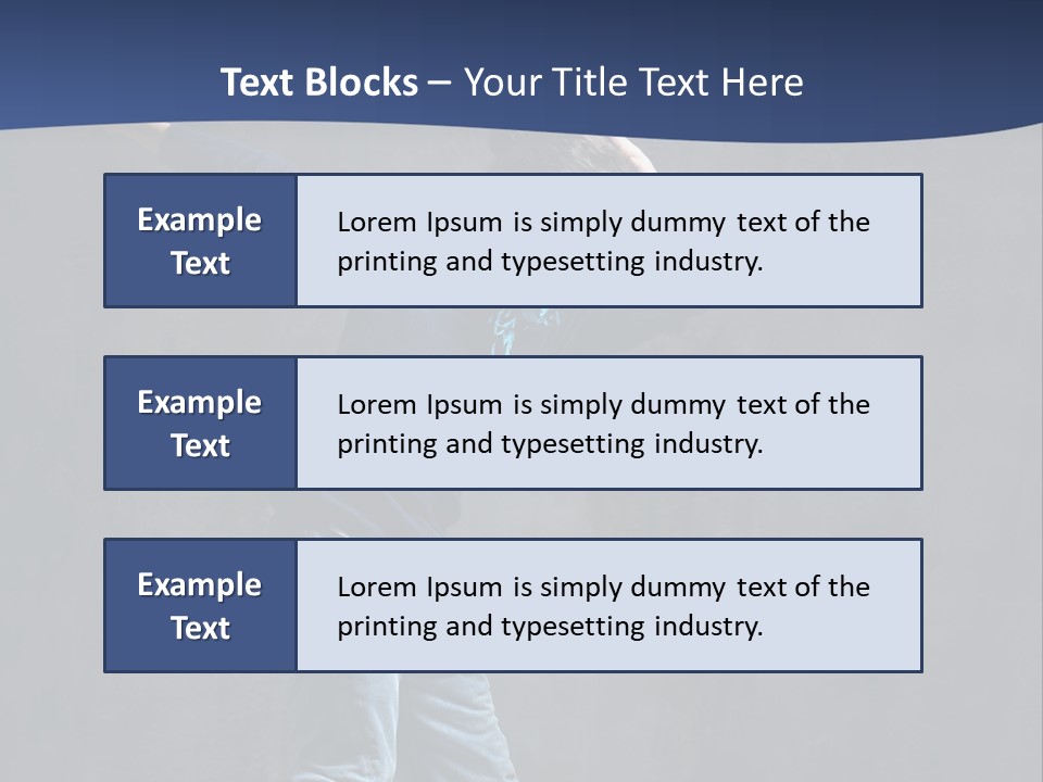 Fitness Balance Hiphop PowerPoint Template