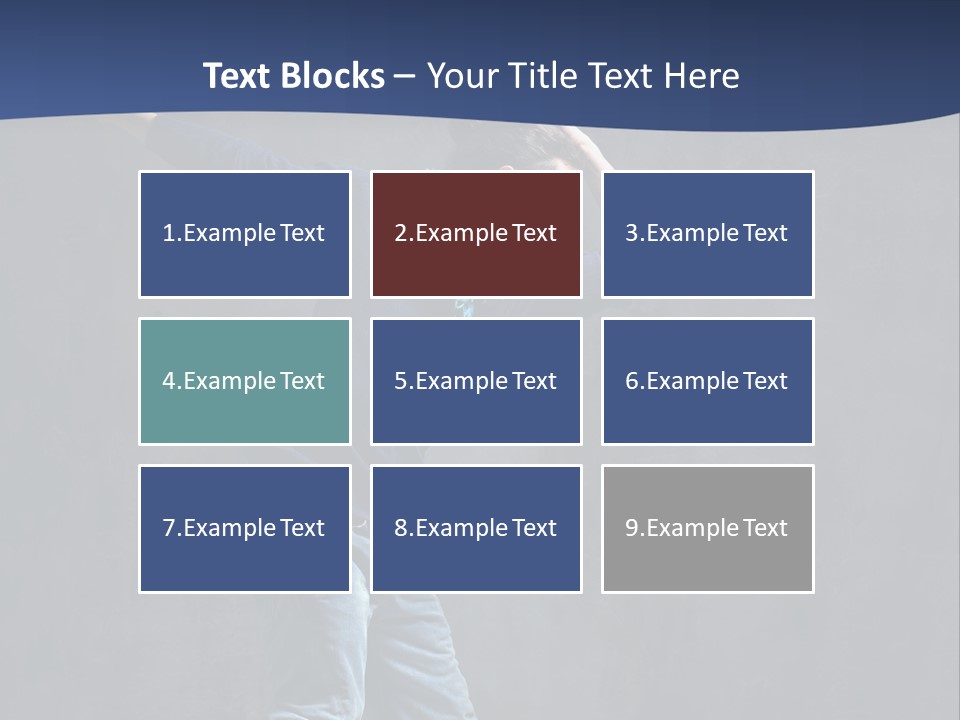 Fitness Balance Hiphop PowerPoint Template