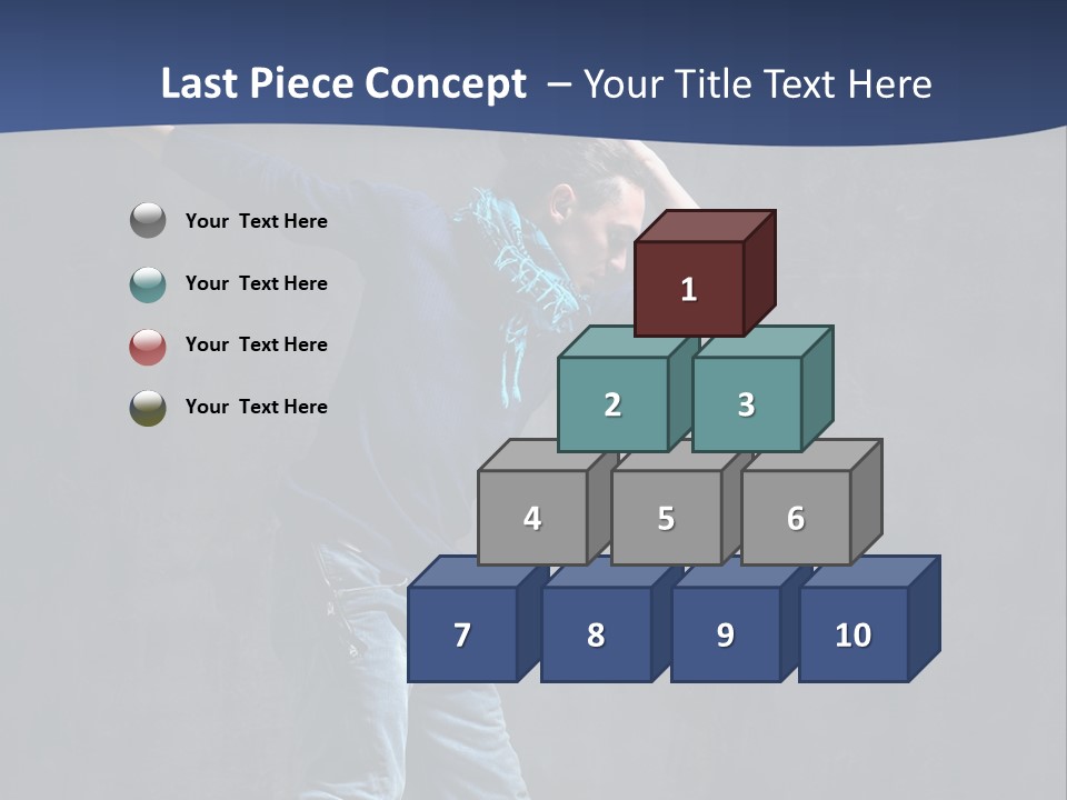 Fitness Balance Hiphop PowerPoint Template