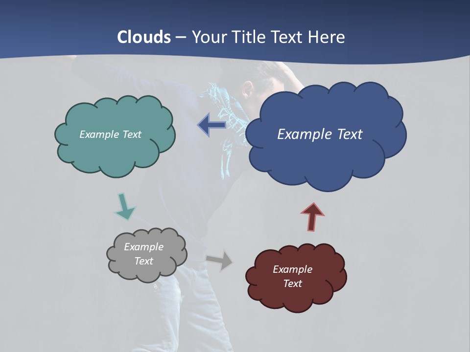 Fitness Balance Hiphop PowerPoint Template