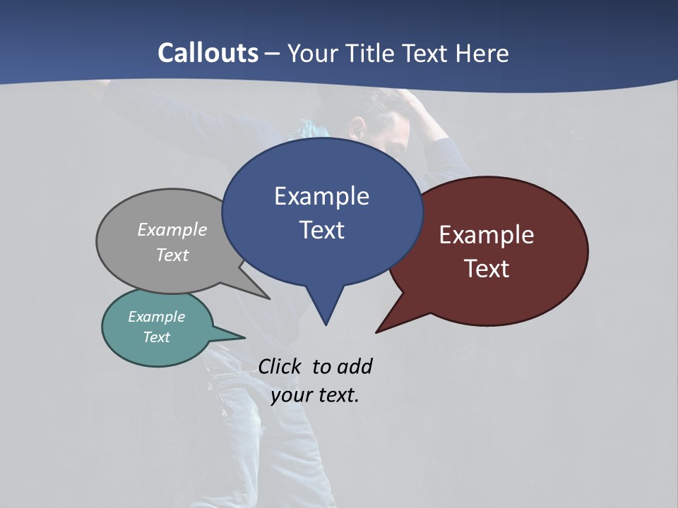 Fitness Balance Hiphop PowerPoint Template