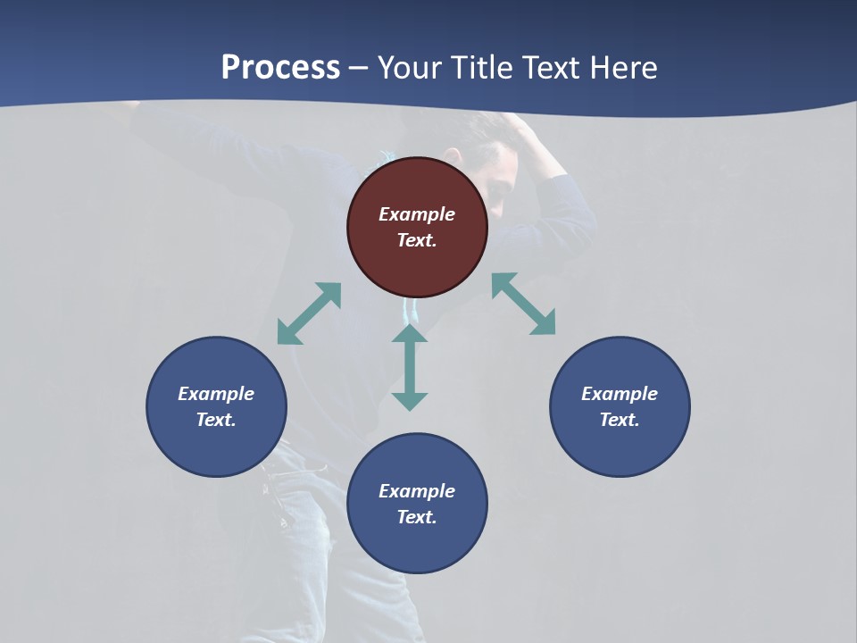 Fitness Balance Hiphop PowerPoint Template