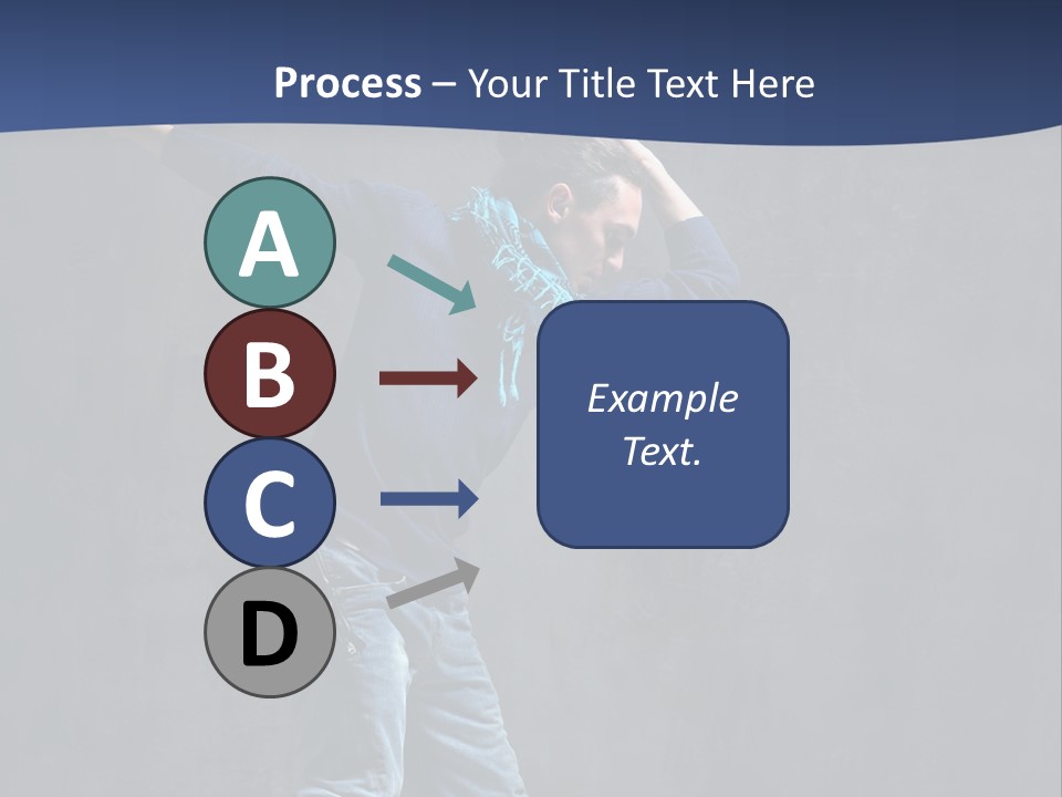 Fitness Balance Hiphop PowerPoint Template