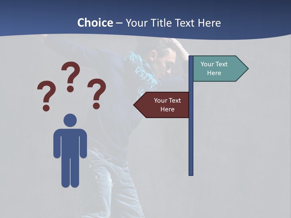 Fitness Balance Hiphop PowerPoint Template