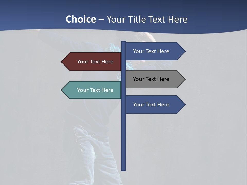 Fitness Balance Hiphop PowerPoint Template