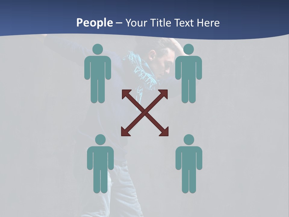 Fitness Balance Hiphop PowerPoint Template