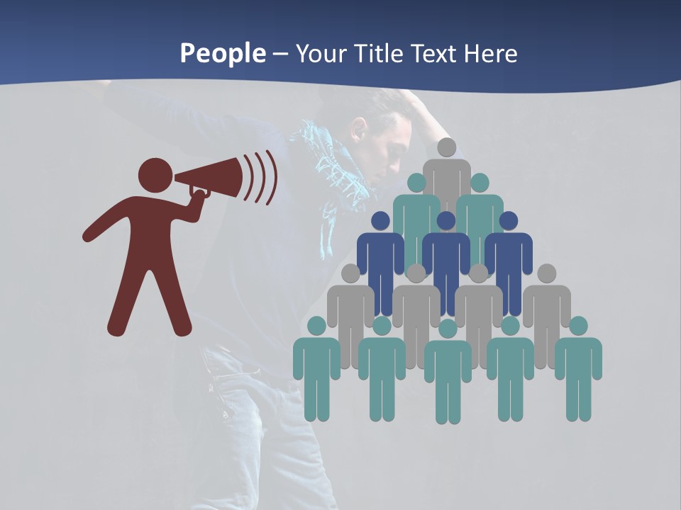 Fitness Balance Hiphop PowerPoint Template