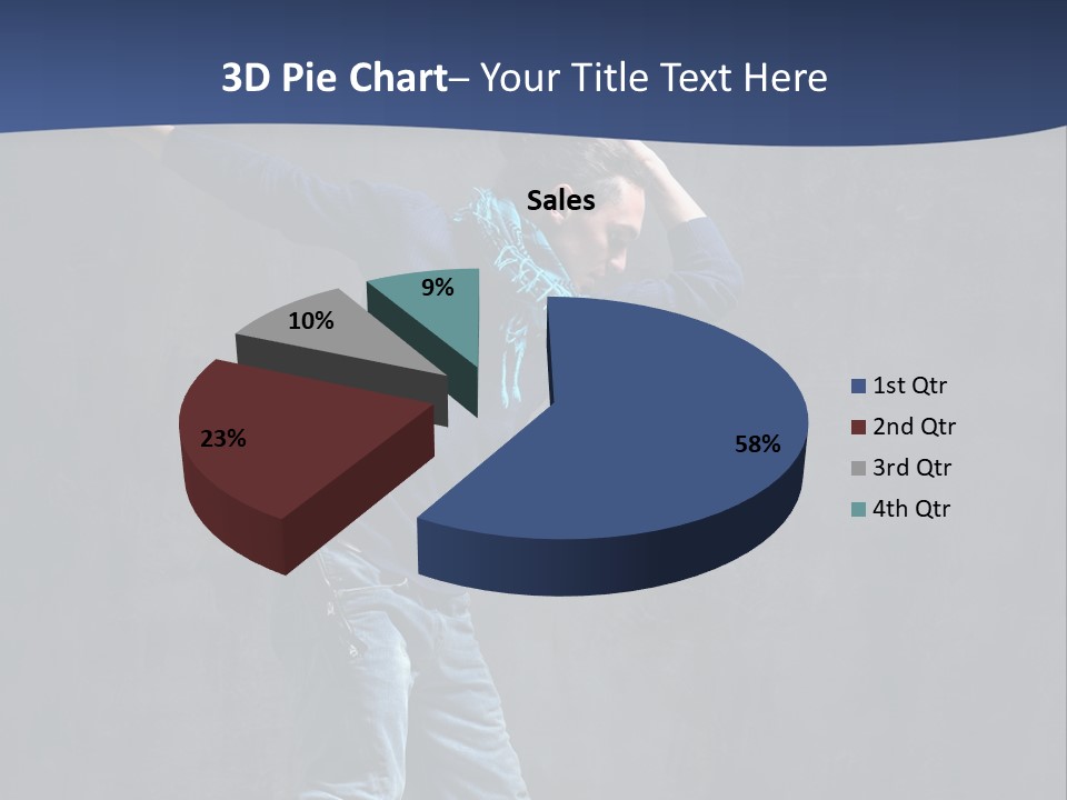 Fitness Balance Hiphop PowerPoint Template