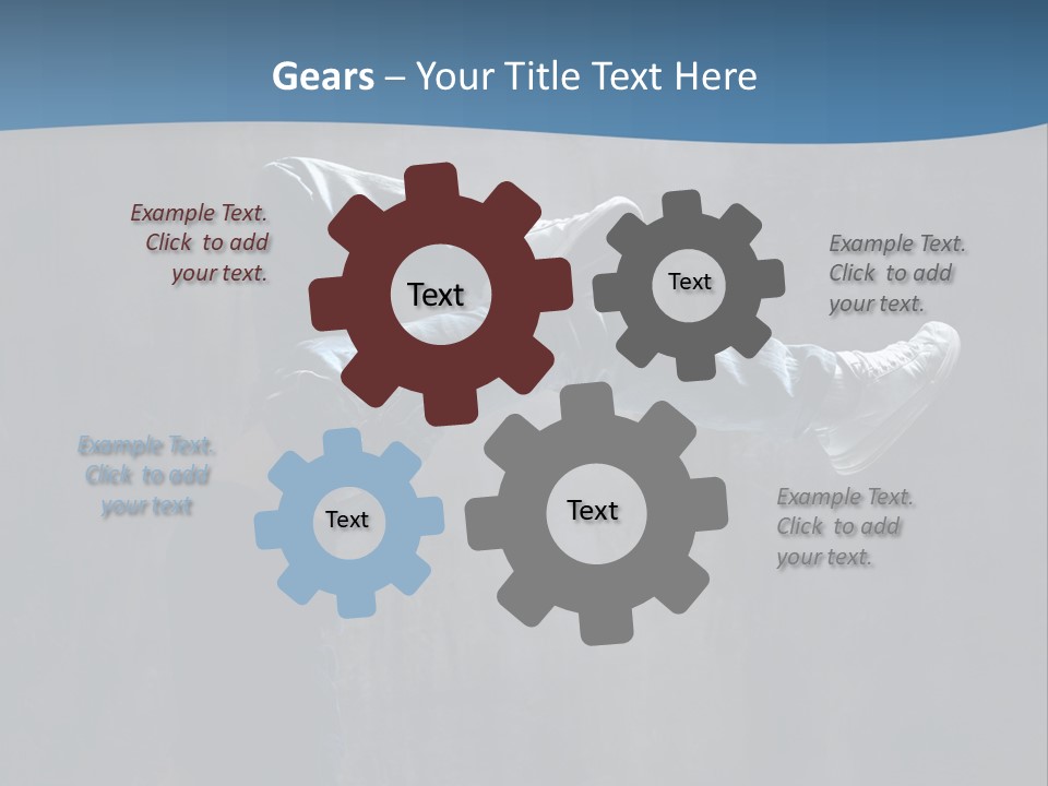 Grace Performer Fitness PowerPoint Template