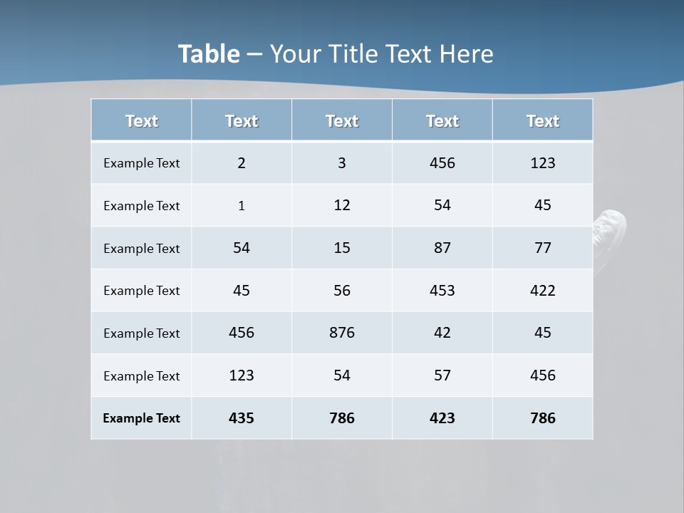 Grace Performer Fitness PowerPoint Template