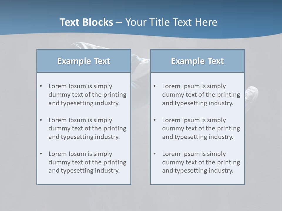 Grace Performer Fitness PowerPoint Template