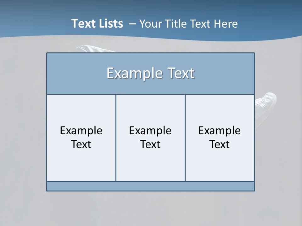 Grace Performer Fitness PowerPoint Template