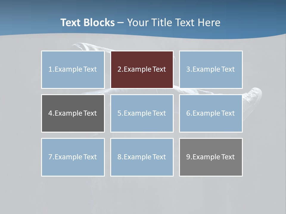 Grace Performer Fitness PowerPoint Template