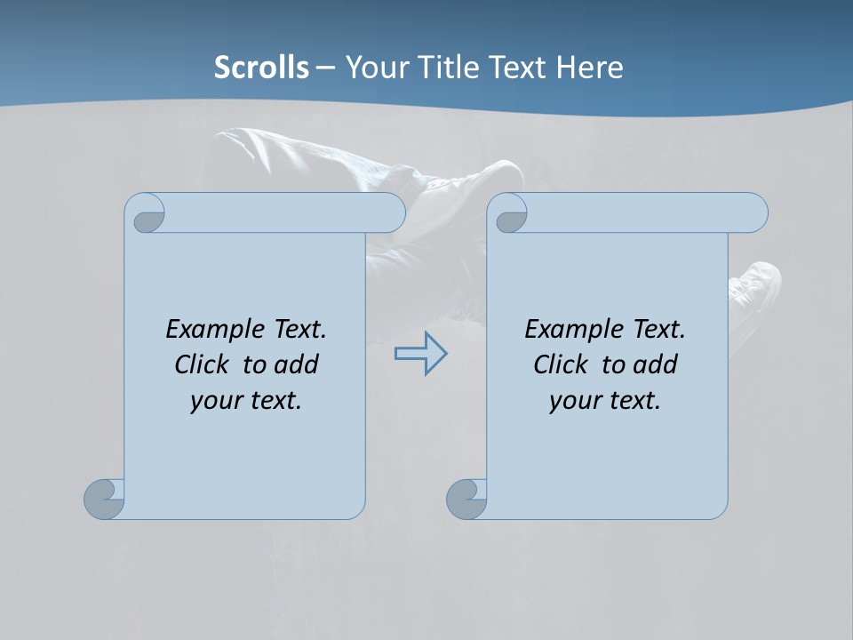 Grace Performer Fitness PowerPoint Template