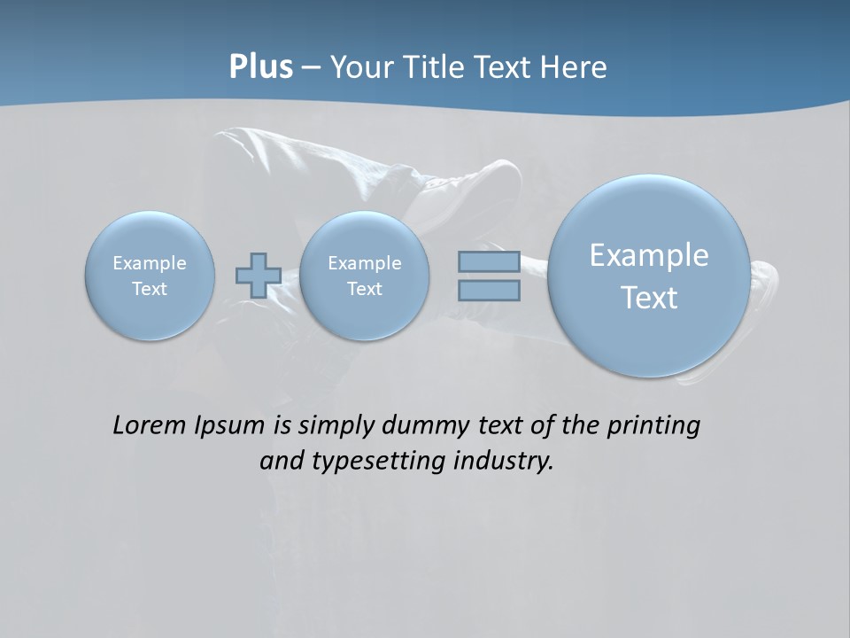 Grace Performer Fitness PowerPoint Template