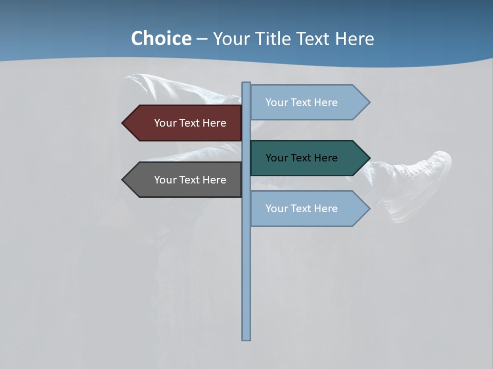 Grace Performer Fitness PowerPoint Template