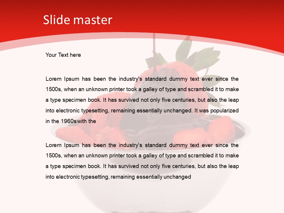 Fresh Gourmet Breakfast PowerPoint Template