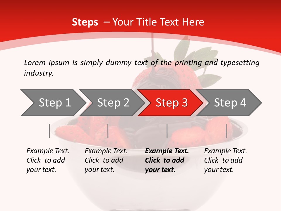 Fresh Gourmet Breakfast PowerPoint Template