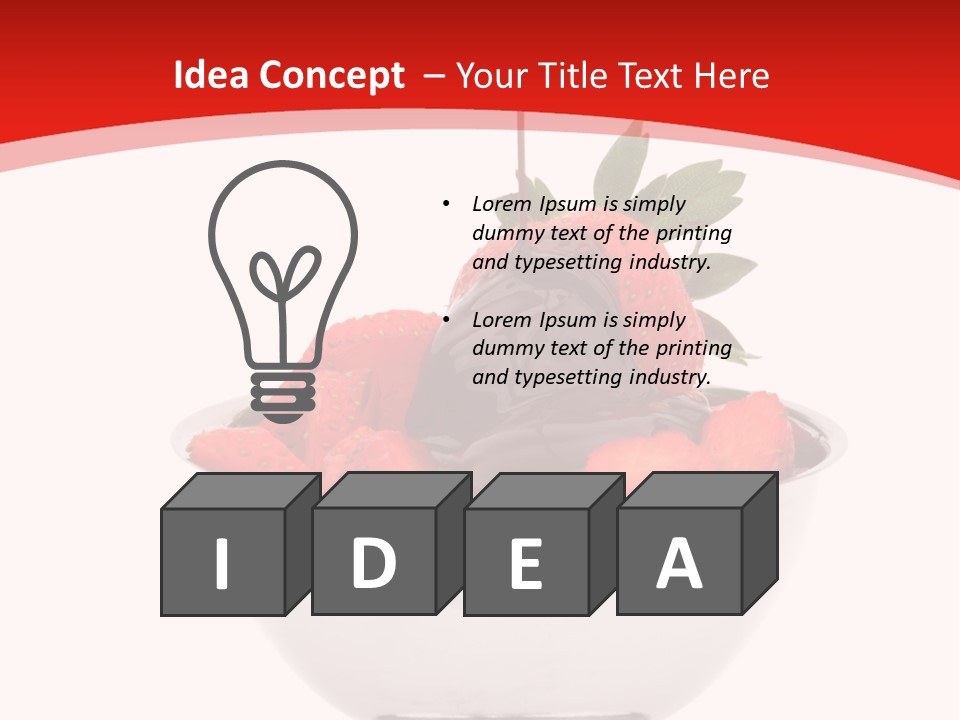 Fresh Gourmet Breakfast PowerPoint Template