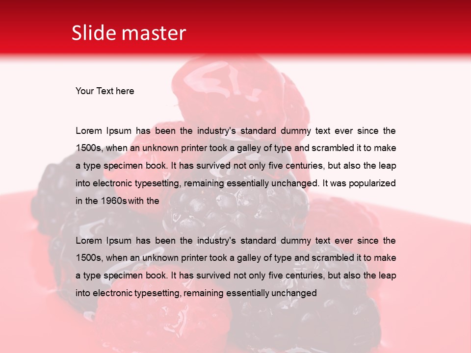 Diet Fresh Nature PowerPoint Template