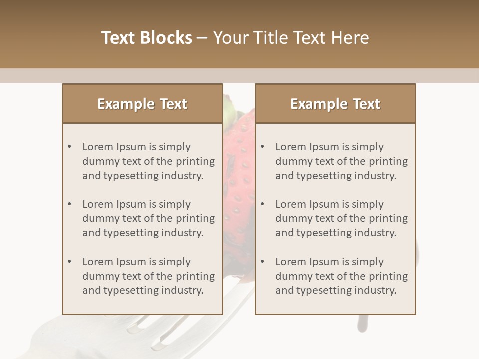 Ripe Healthiness Health PowerPoint Template