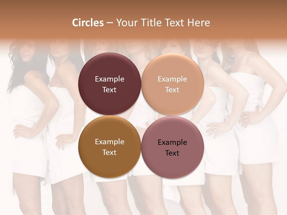 Erotic Models Together PowerPoint Template