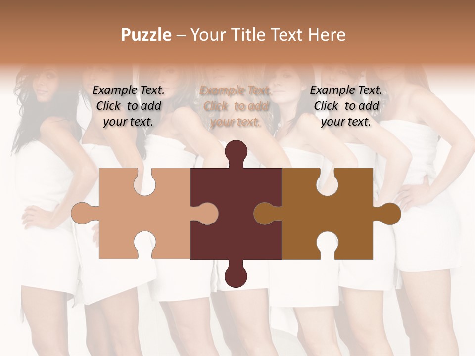 Erotic Models Together PowerPoint Template